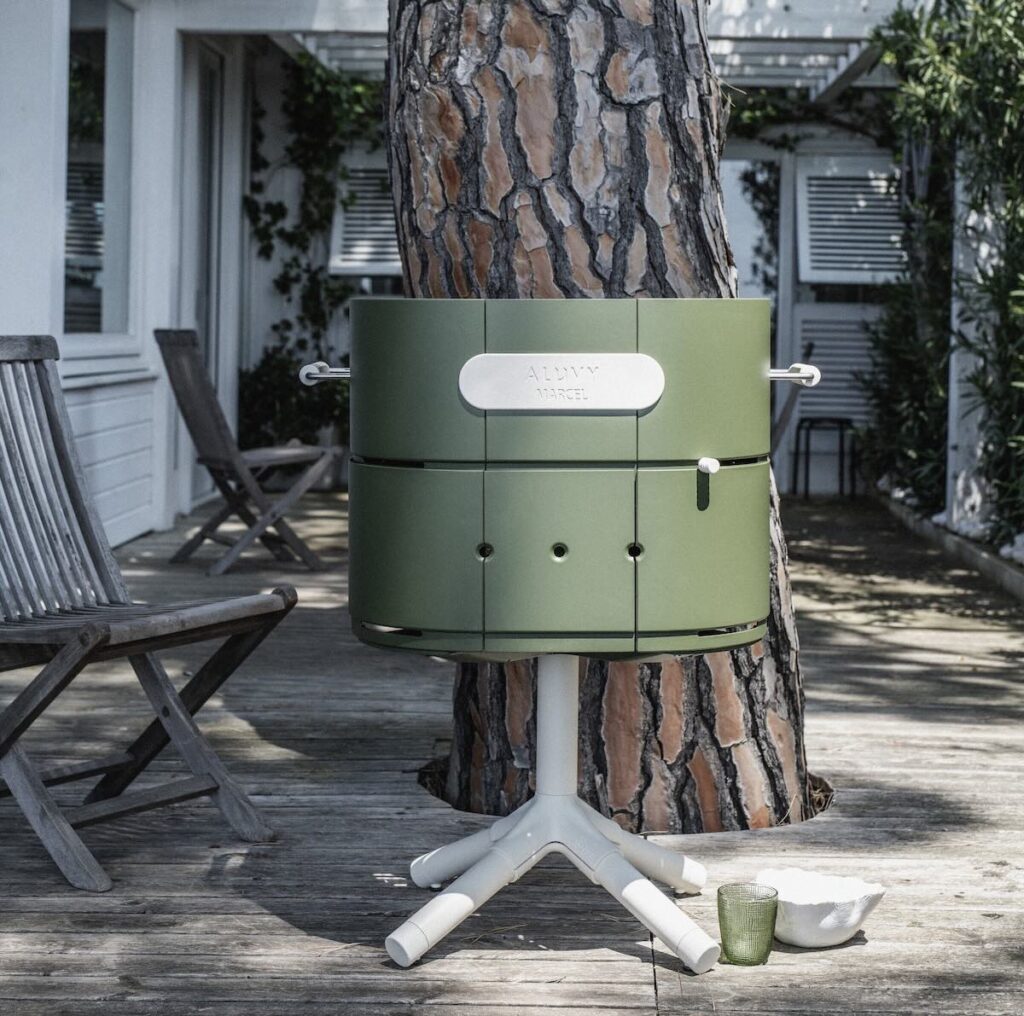 Le barbecue Marcel imaginé par Aluvy