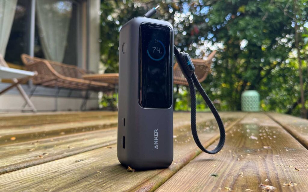 Anker PowerBank 25K 165W charge multiple appareils compatibilité USB-C Power Delivery PPS