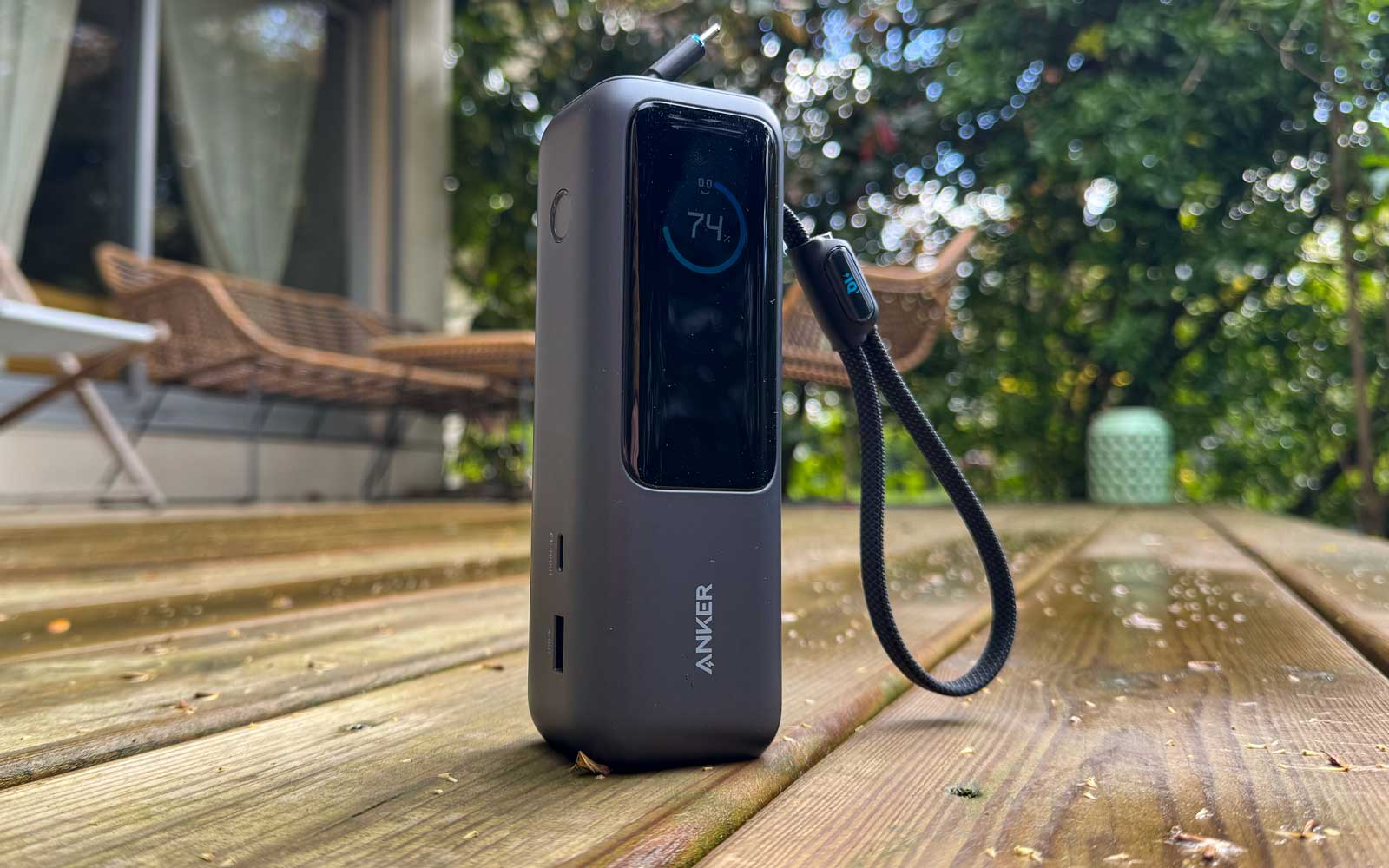 Anker PowerBank 25K 165W charge multiple appareils compatibilité USB-C Power Delivery PPS