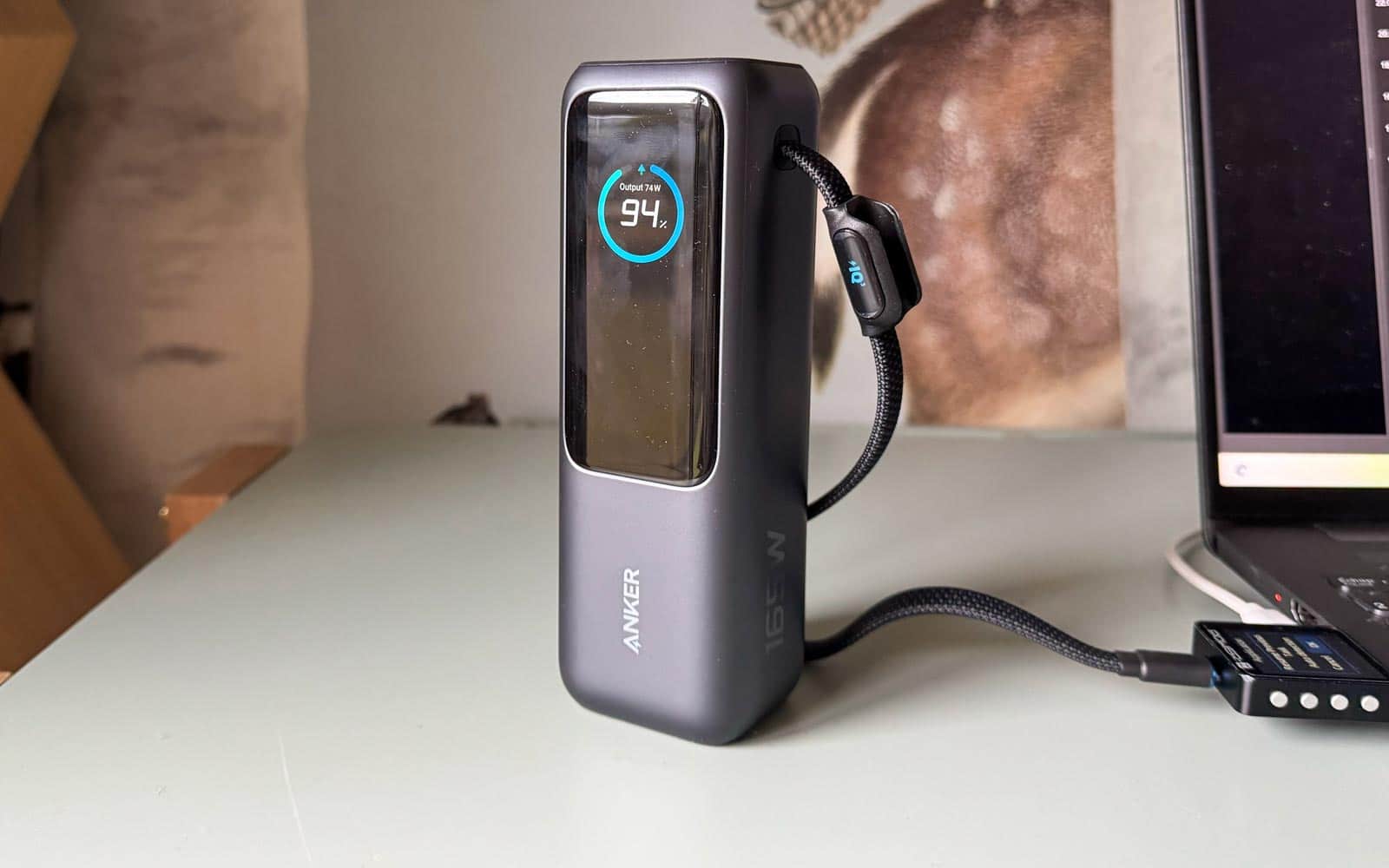 test Anker PowerBank 25K 165W batterie externe haute puissance performance
