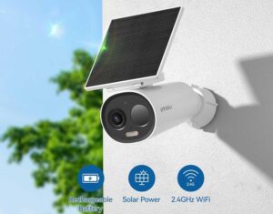 Caméra Imou Cell 3C avec panneau solaire intégré