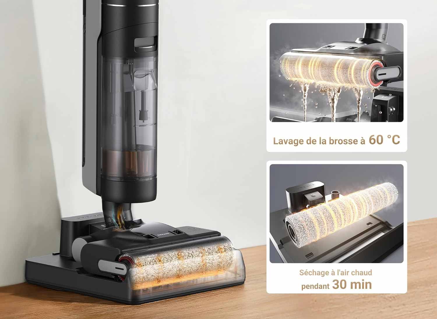Aspirateur laveur Dreame H12 Pro Ultra en promotion Prime Day 2025 à 249 €