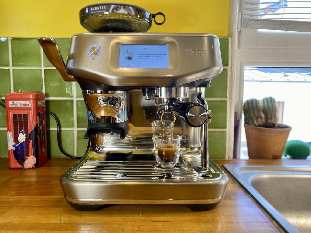Sage Barista Touch Impress Cold au labo © Labo Maison