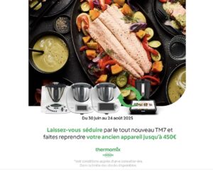 Offre de reprise pour l'achat d'un Thermomix TM7
