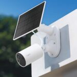 Caméra Tapo C410 avec panneau solaire pour alimentation continue