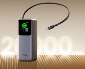 Capacité de 20 000 mAh pour plusieurs recharges complètes