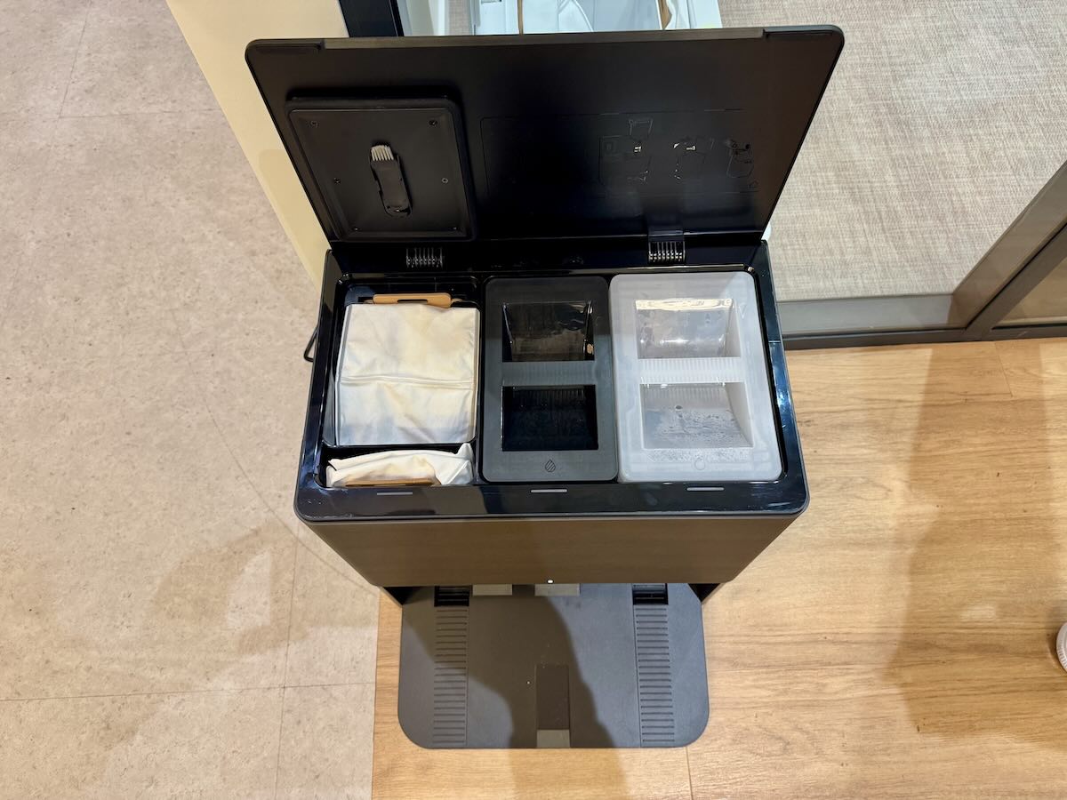 La base de l'iRobot Roomba Max 705 Combo © Labo Maison