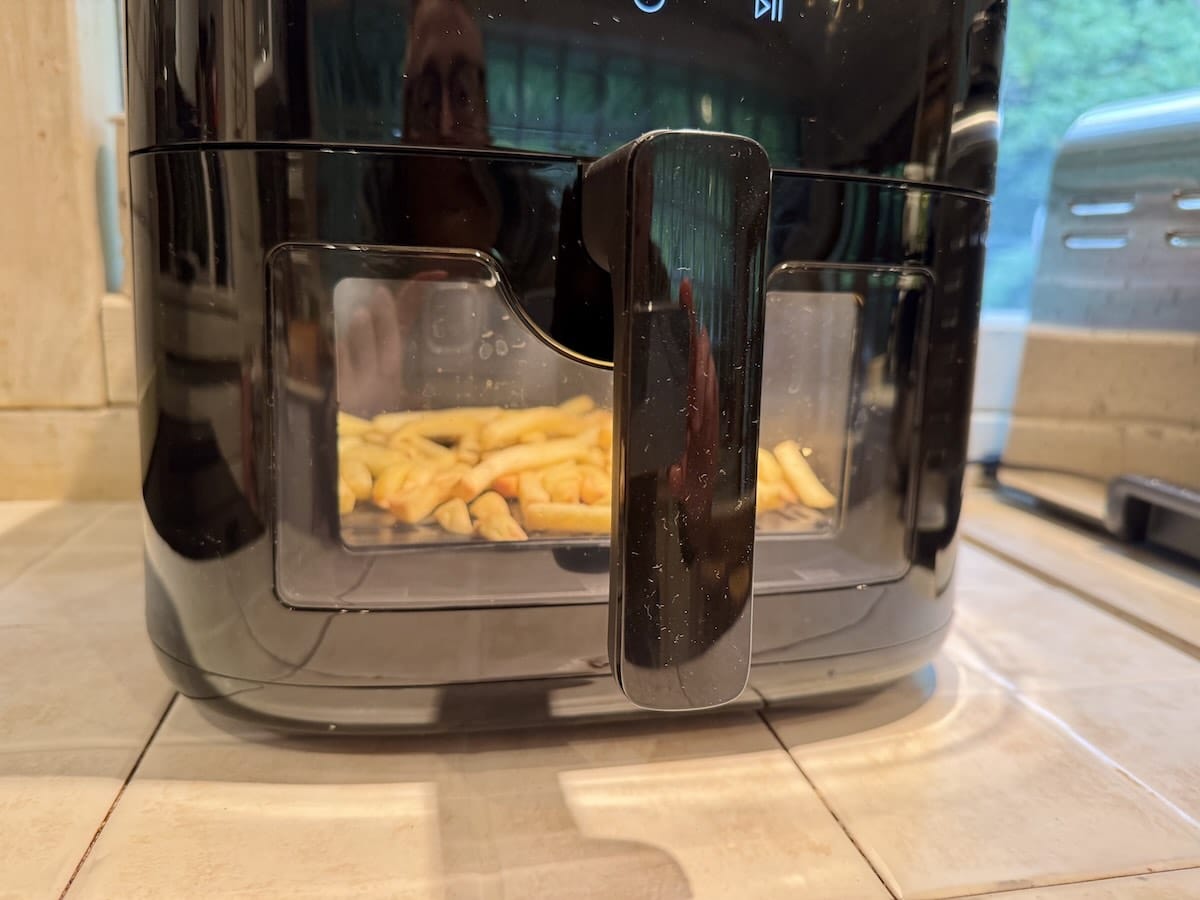 La vitre du tiroir du Bosch Série 6