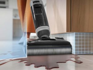 Nettoyage des plinthes avec le Tineco Floor One i5 Stretch