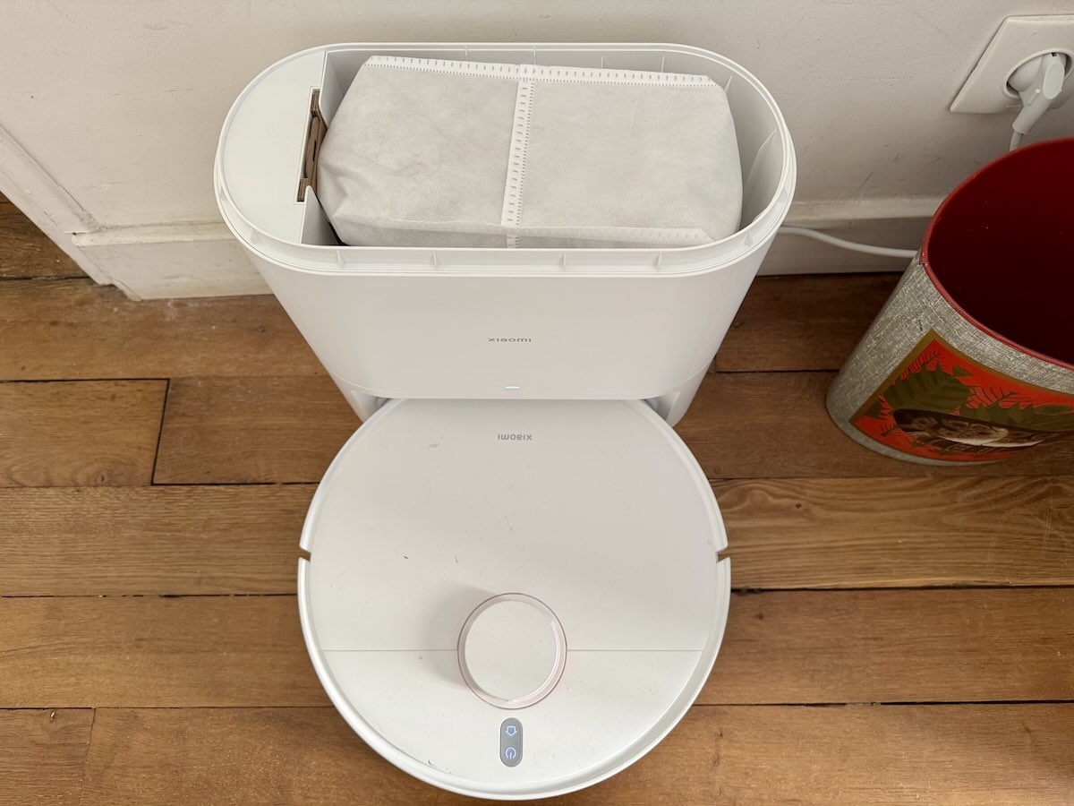 La station d'accueil du Xiaomi H40 © Labo Maison