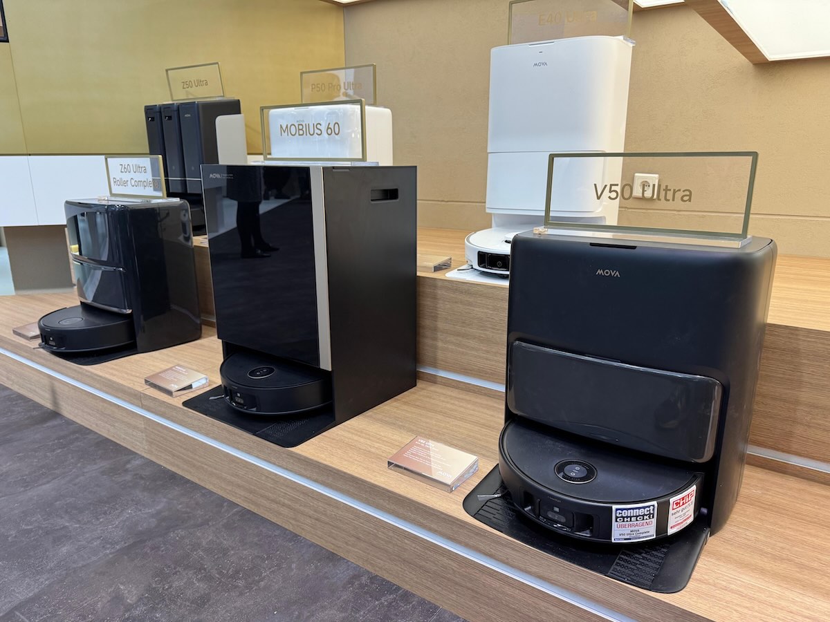 La nouvelle gamme d'aspirateurs robots Mova présentée à l'IFA © Labo Maison