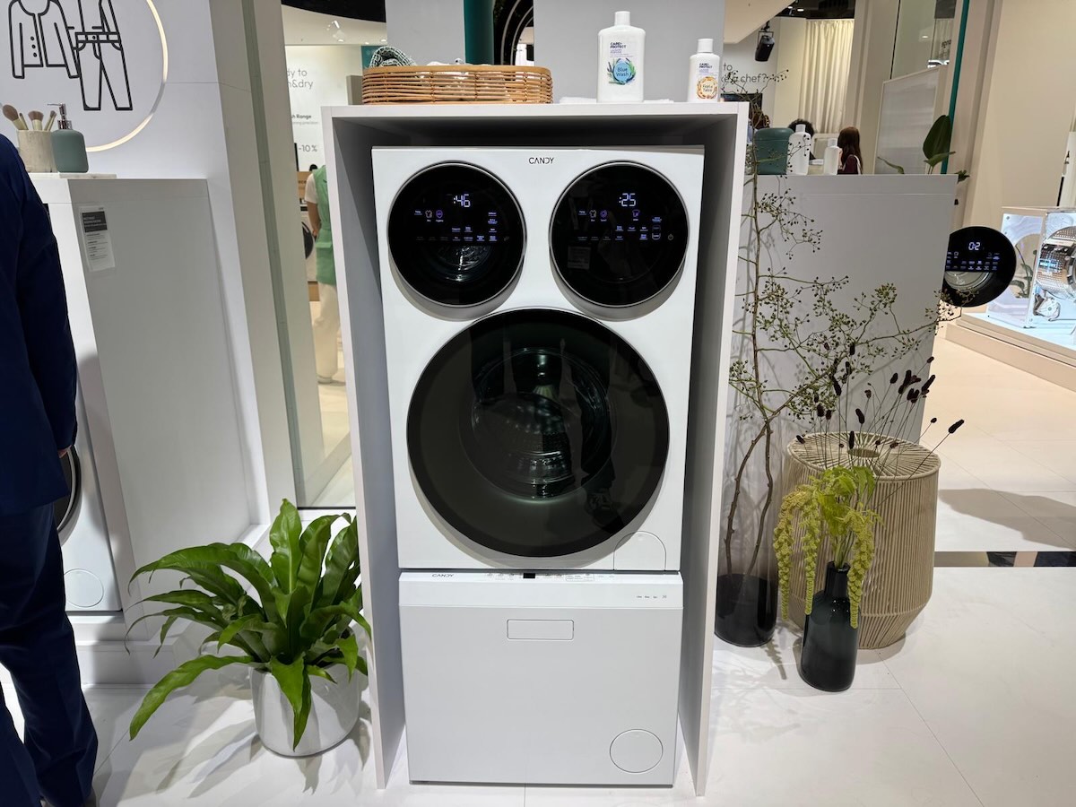 Lave-linge Candy Multi Wash avec trois tambours indépendants