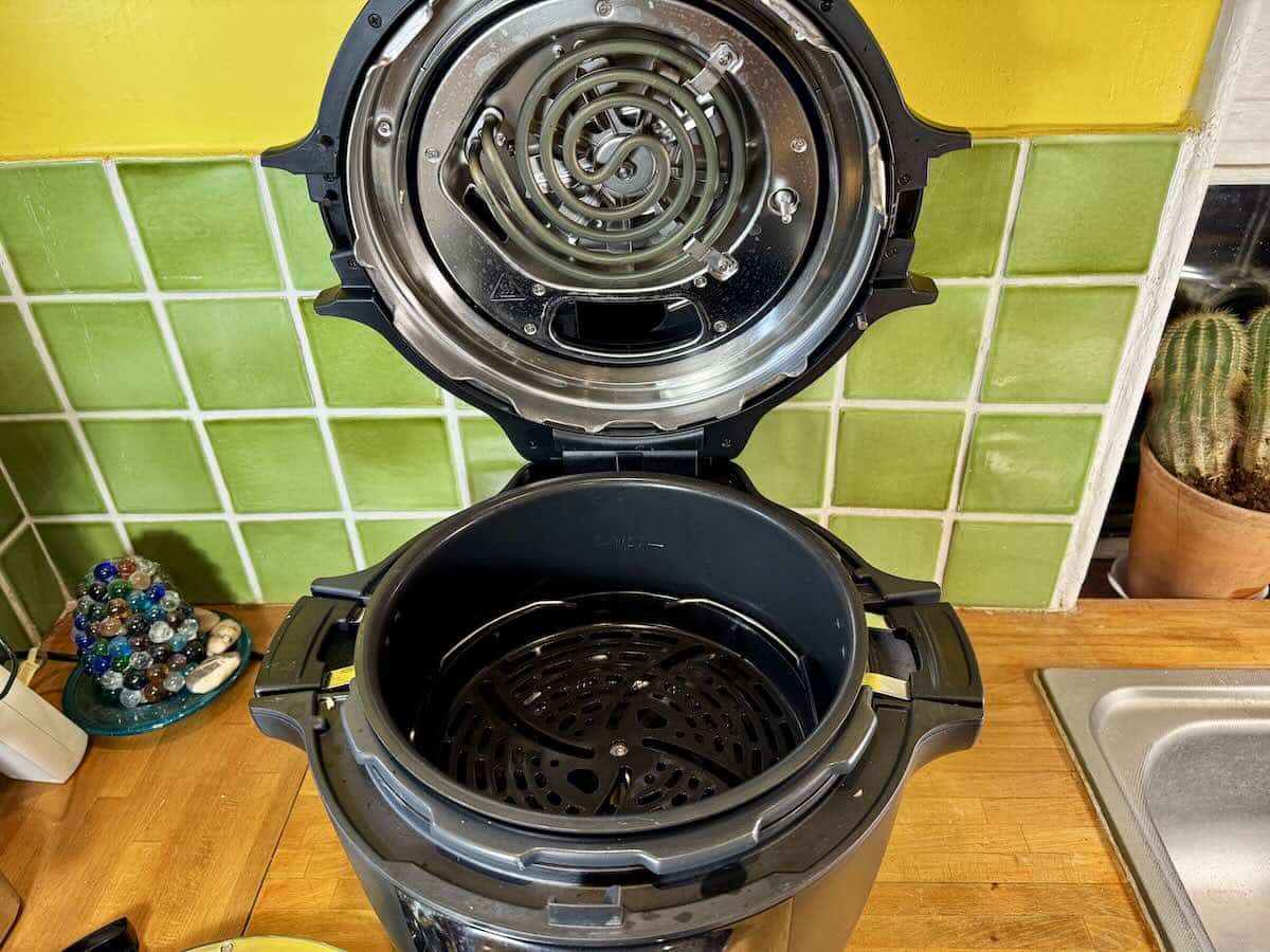 Le mode air fryer du Cookeo Infinity © Labo Maison