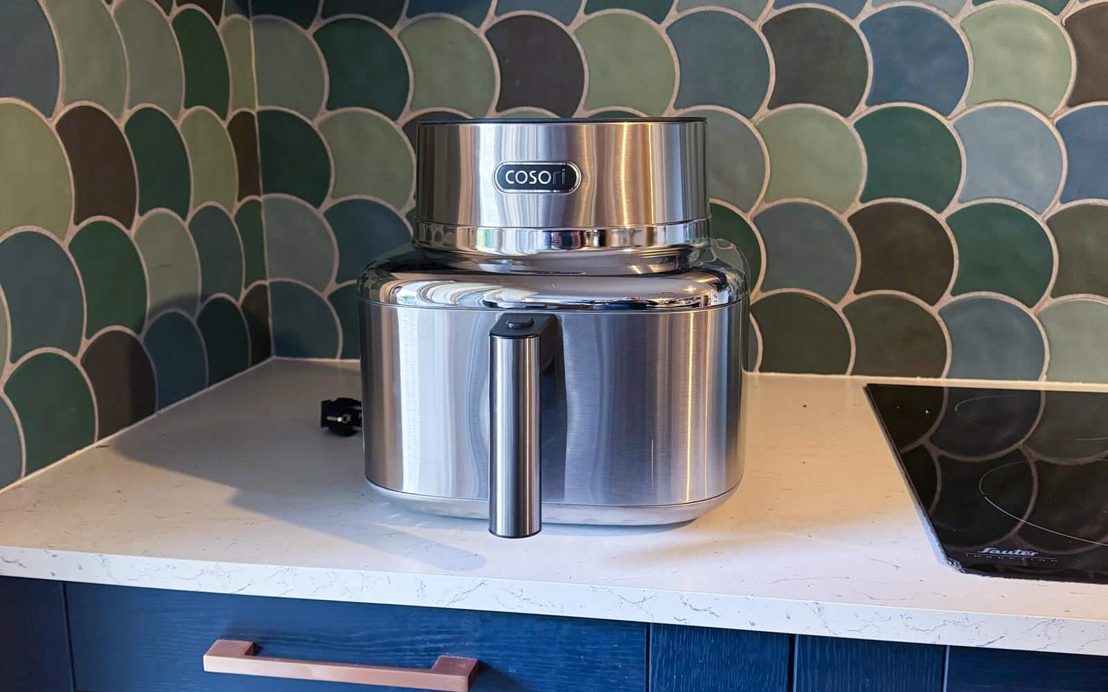 Cosori Iconic Single finition inox vue de face