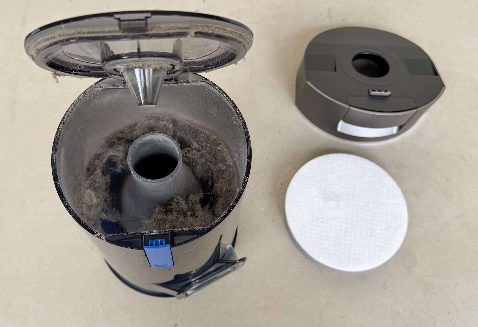 Entretien du collecteur et du filtre HEPA du Deebot X11 OmniCyclone