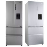 Réfrigérateur multi-portes Haier HFR5719EWMG en présentation générale