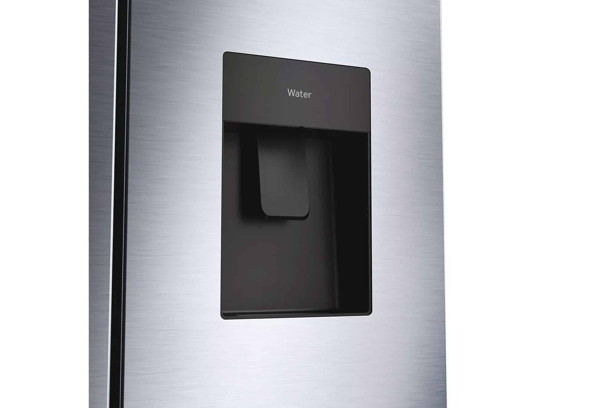 Distributeur d’eau intégré en façade du Haier HFR5719EWMG