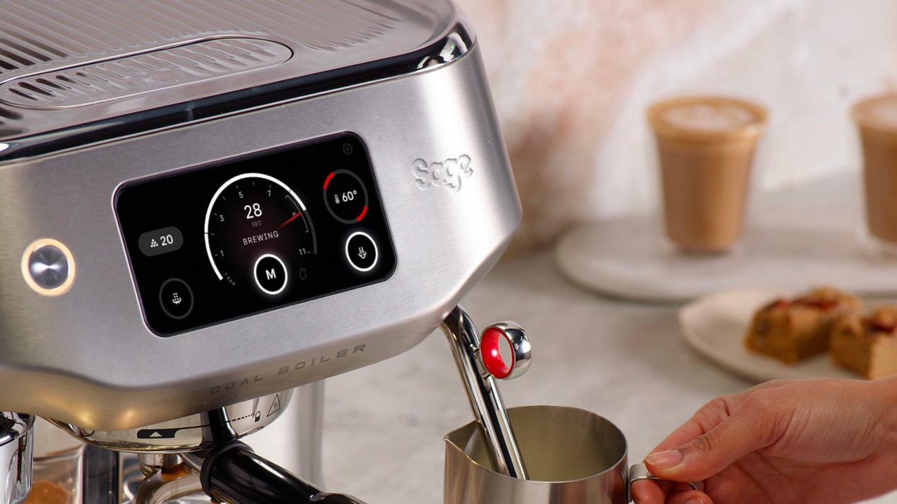 Le mode manuel de la Sage Oracle Dual Boiler © Labo Maison