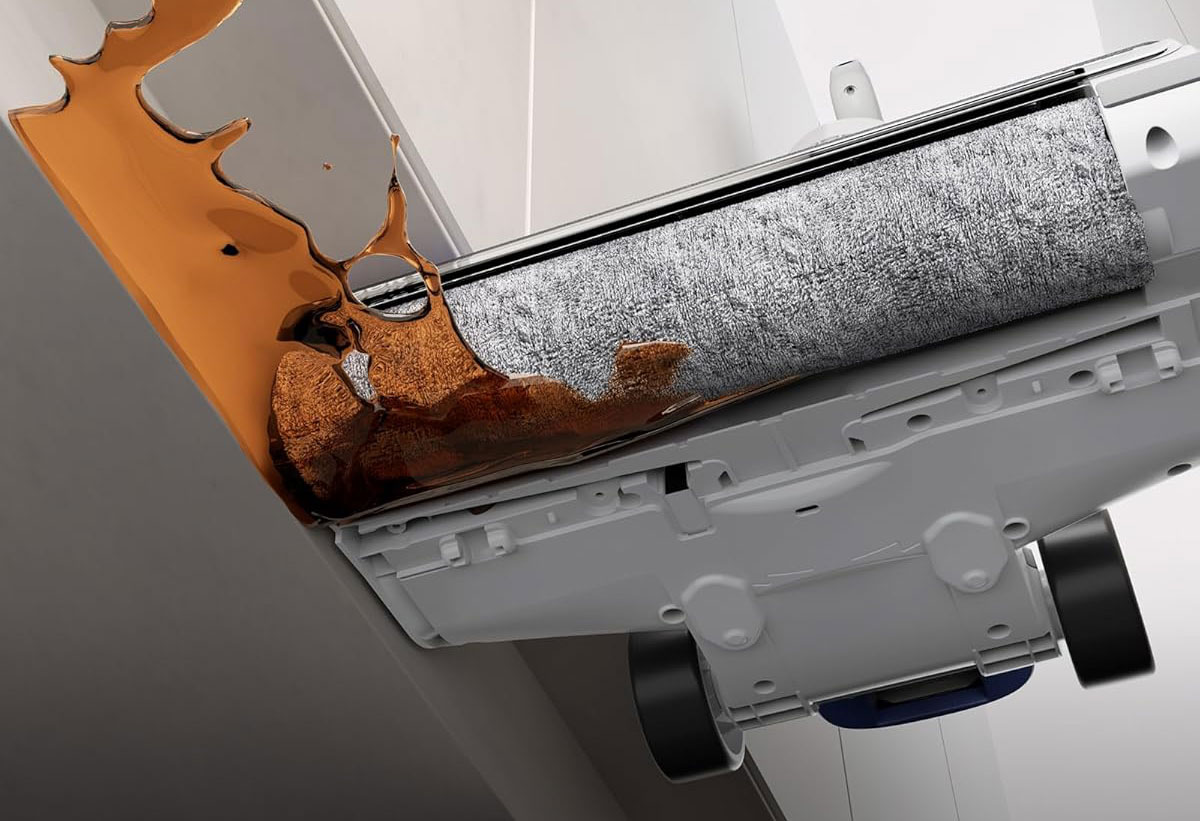 Tineco iFloor 5 Breeze nettoyant le long des plinthes