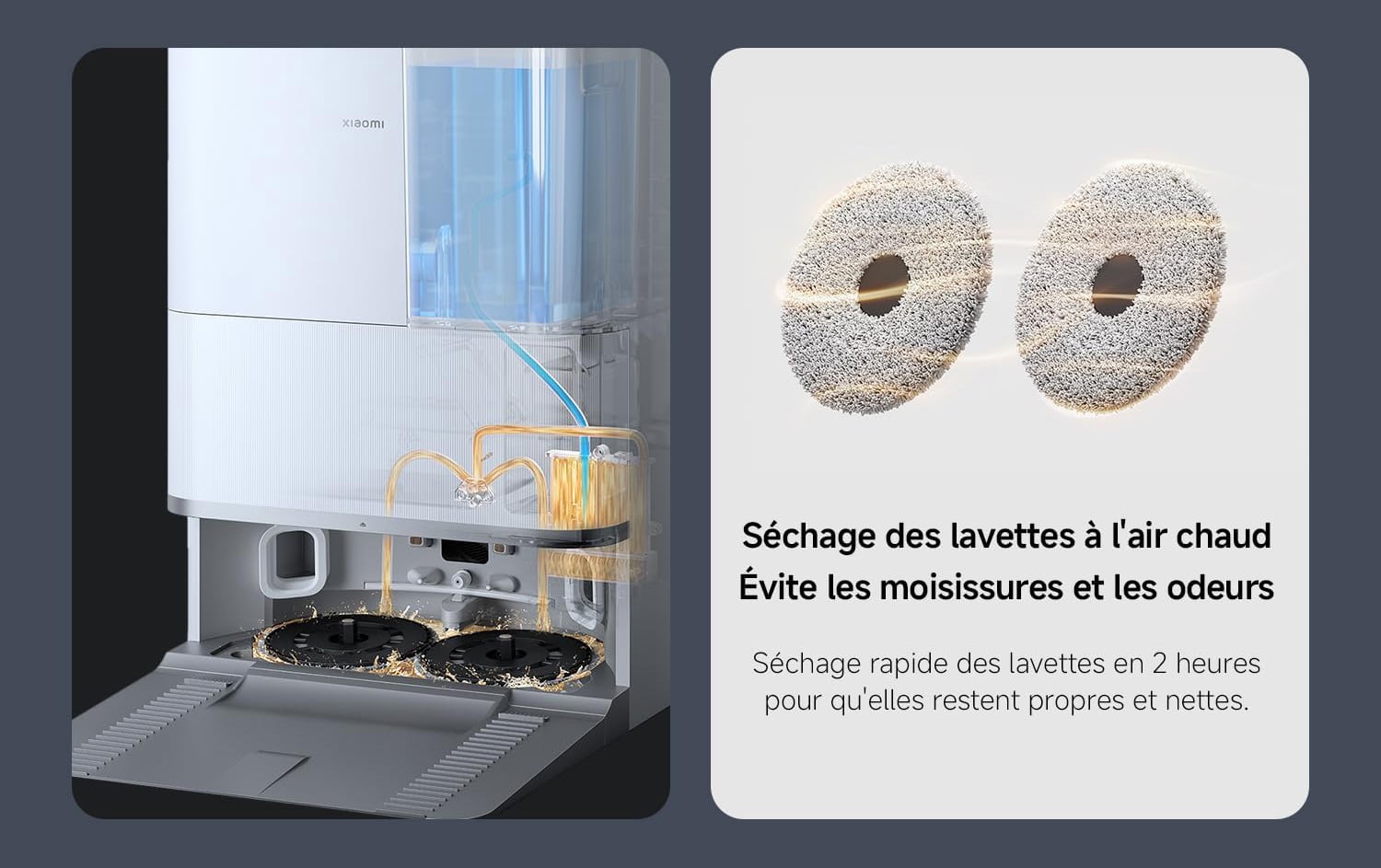 Station d’entretien du Xiaomi Robot Vacuum 5 Pro