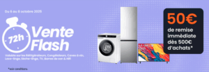 Ventes Flash Boulanger