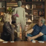 Le robot humanoïde Neo dans un foyer © 1X