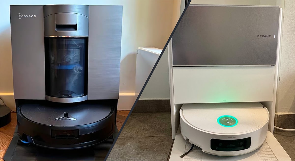 Ecovacs Deebot X11 Omnicyclone vs Dreame Aqua10 Ultra Roller © Labo Maison