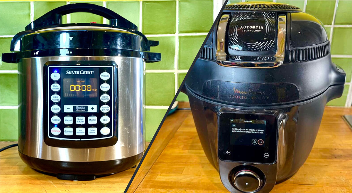 Duel Multicuiseur Silvercrest de Lidl vs Moulinex Cookeo Infinity © Labo Maison