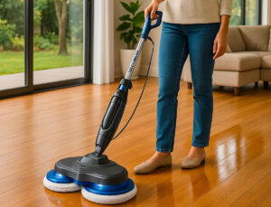 Le balai 2-en-1 eziclean Steam Wave 260