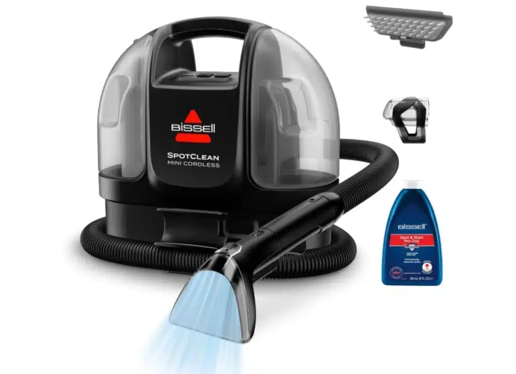 L'aspirateur injecteur extracteur Bussell SpotClean mini Cordless