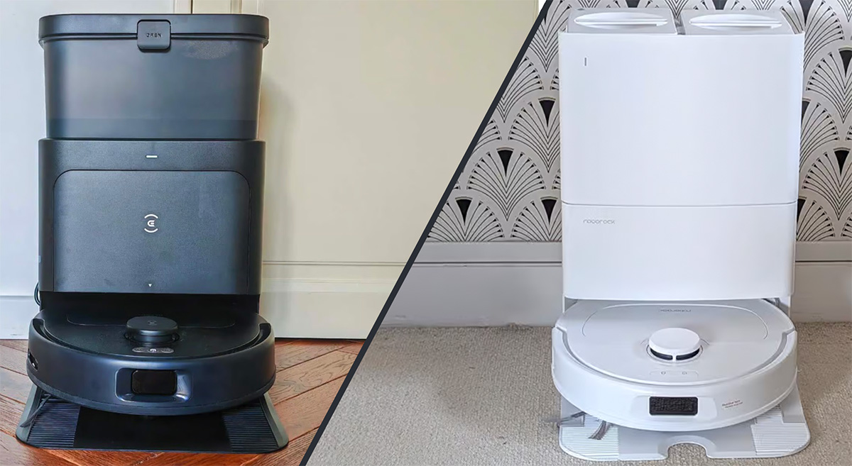 Ecovacs N30 Pro Omni vs Roborock QV35A © Labo Maison