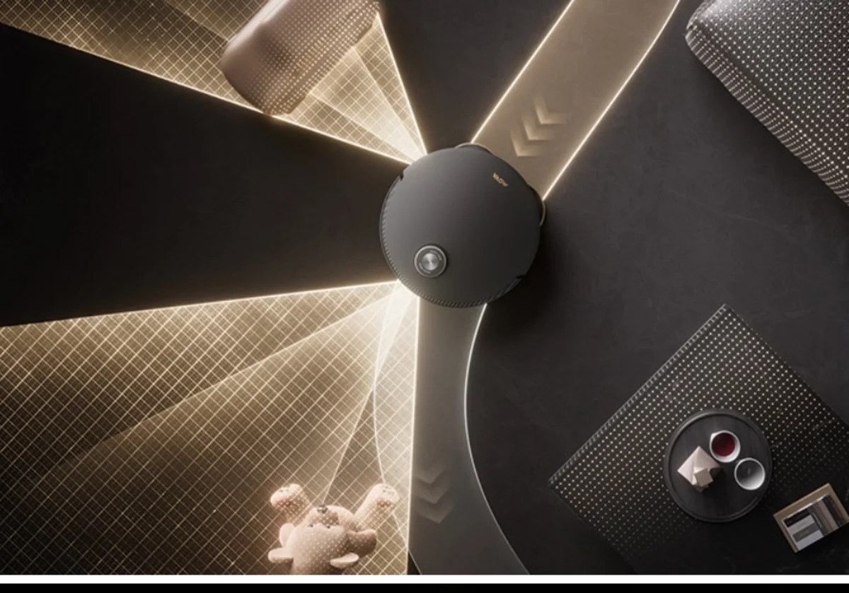 Navigation et détection d'obstacles avec un capteur DToF, un scanner 3D et un projecteur LED