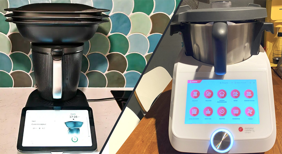 Thermomix TM7 vs Lidl Monsieur Cuisine Smart © Labo Maison