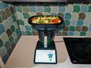 Le Thermomix TM7 à l'ouvrage © Labo Maison