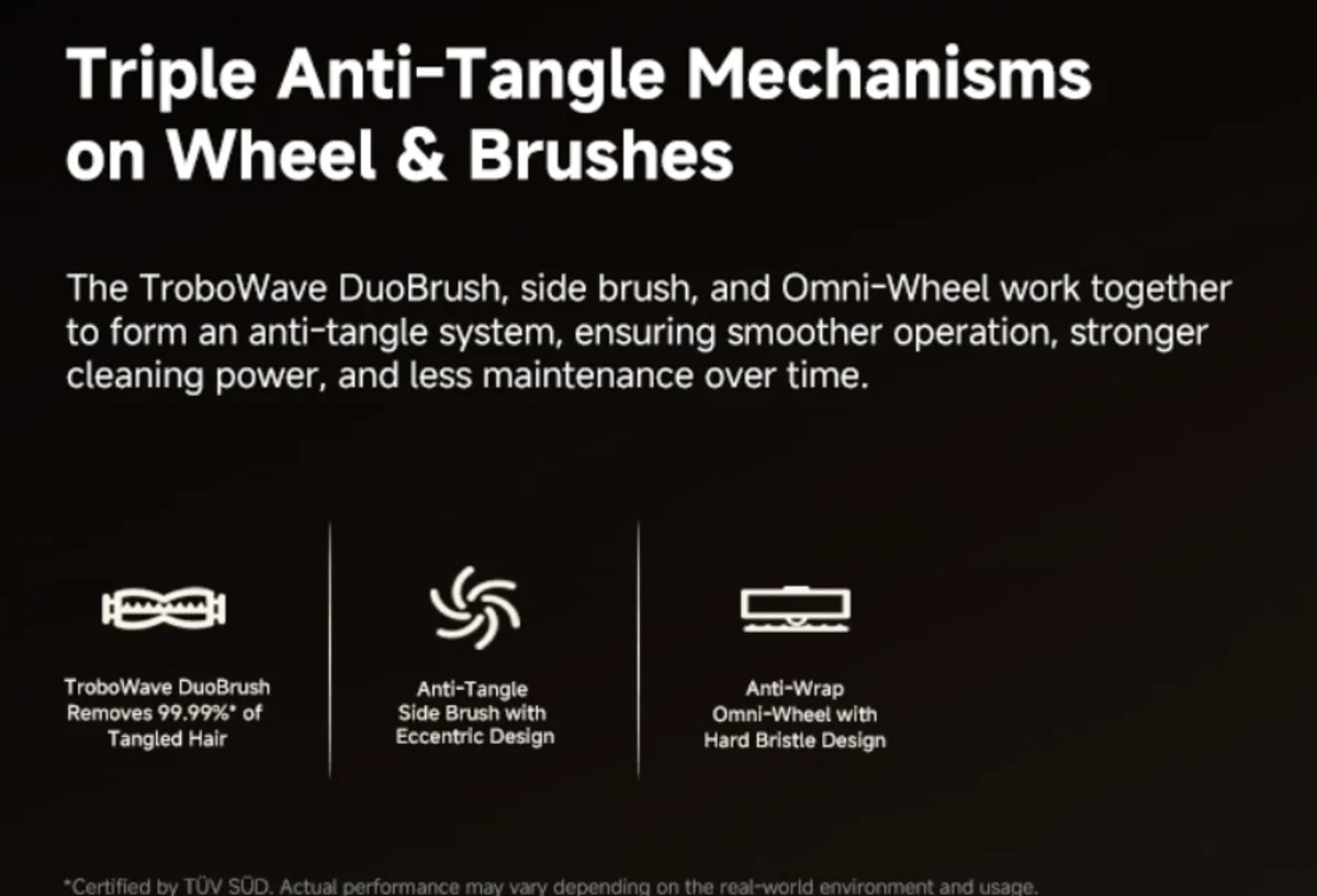 Triple anti-emmêlement