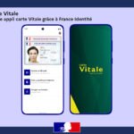 Appli carte Vitale : activation via France Identité sur smartphone, illustration officielle du gouvernement