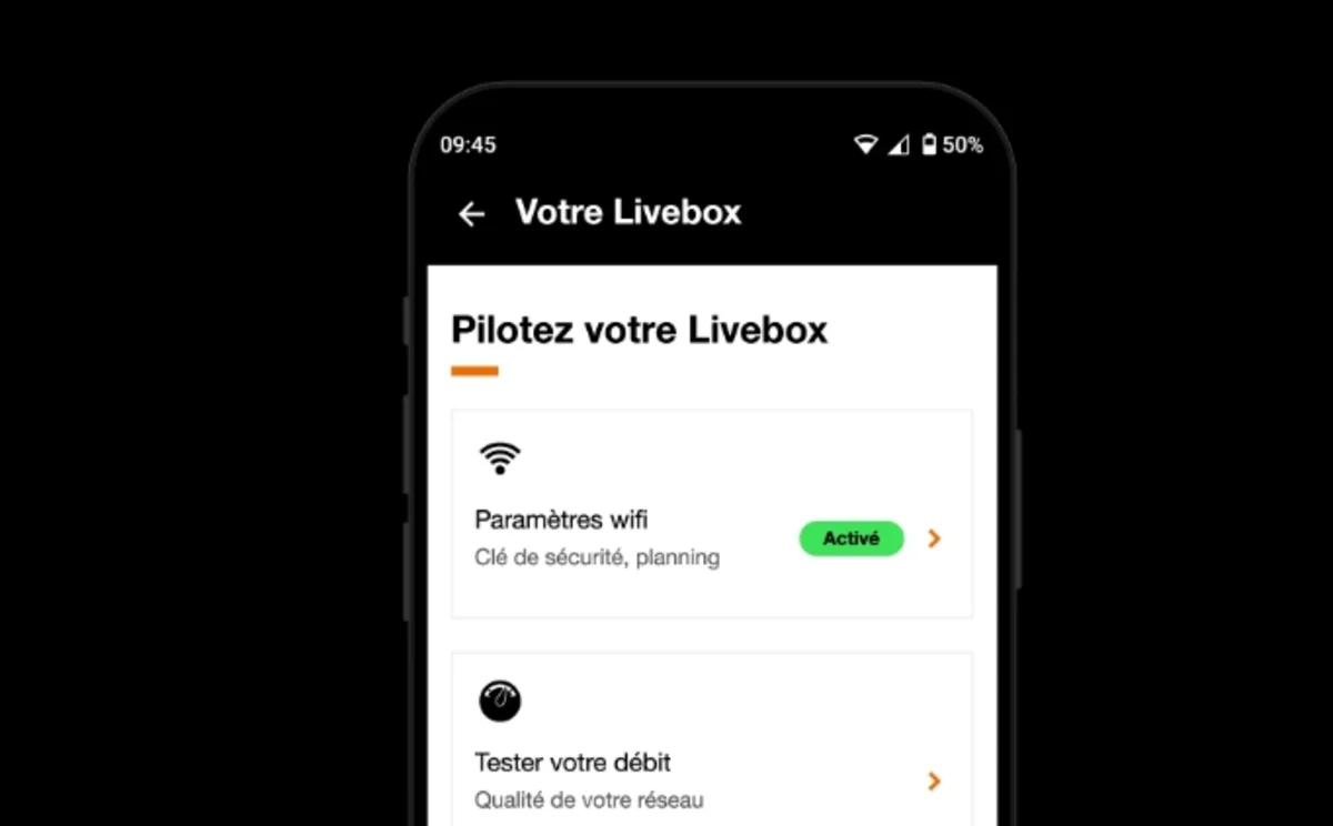 Application Orange et moi