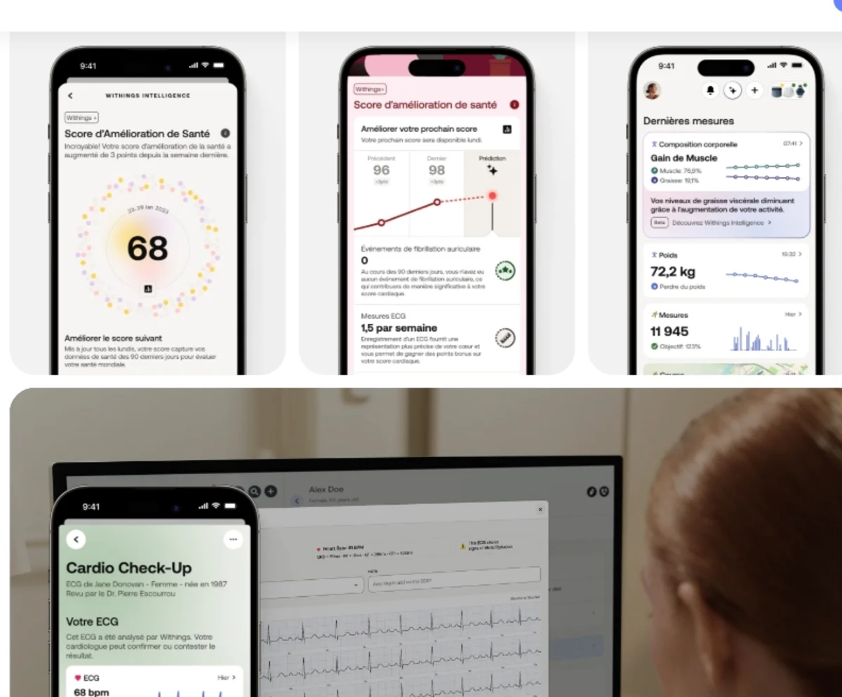 Application Withings+