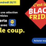Promotion Black Friday Lidl : réduction de 10 % sur tout le site