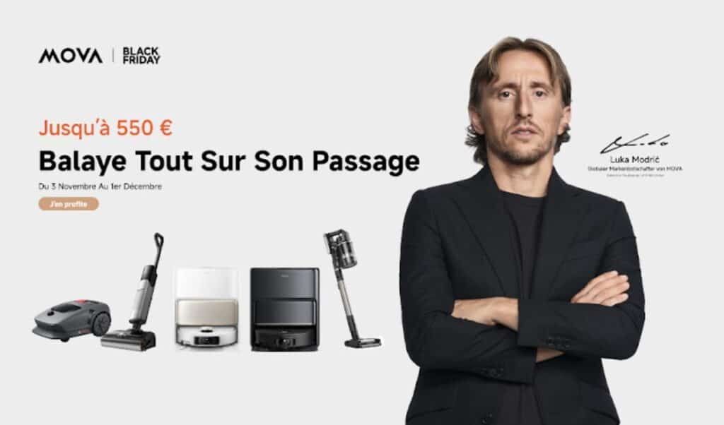 Les meilleures offres MOVA du Black Friday : des réductions inédites sur les robots et aspirateurs laveurs.