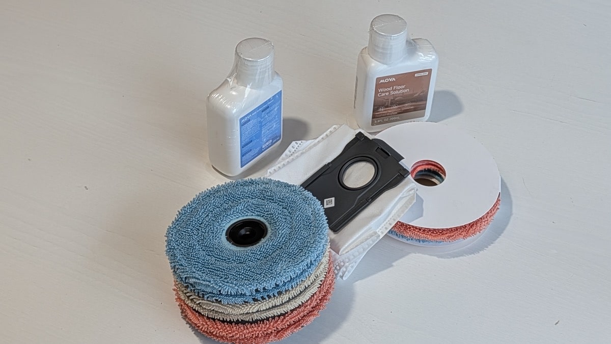 Accessoires fournis avec le Mova Mobius 60