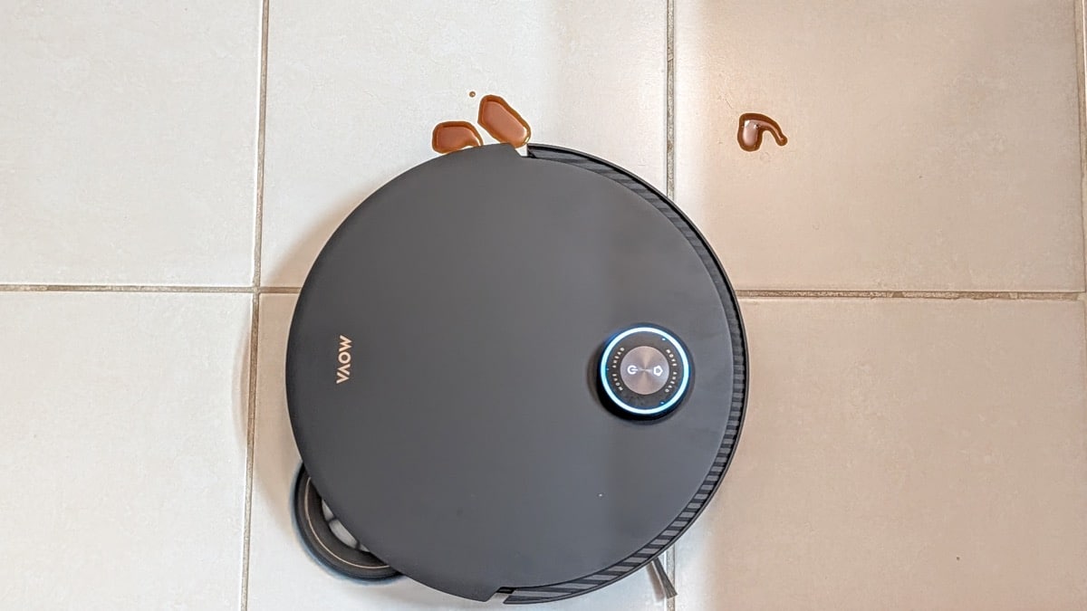 Patins serpillières du Mobius 60 en lavage