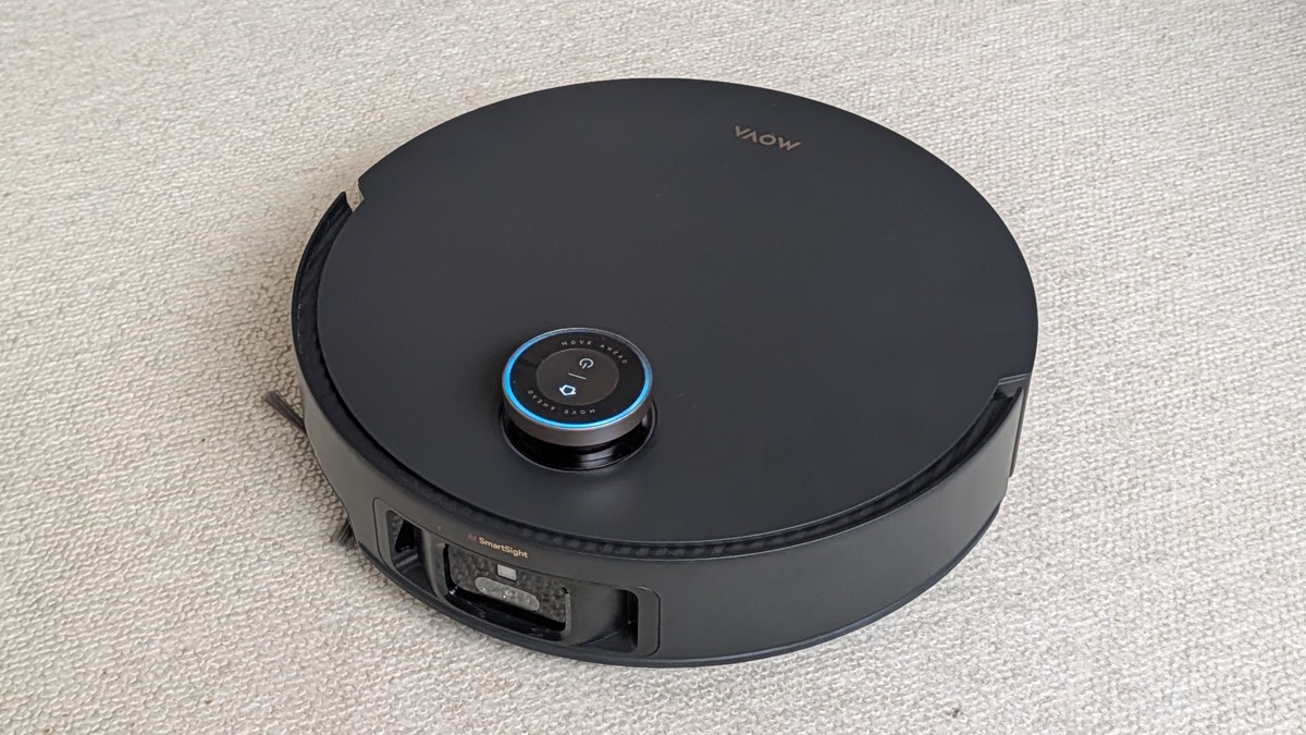 Navigation du robot Mova Mobius 60