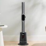 Shark TurboBlade Cool + Heat en mode vertical