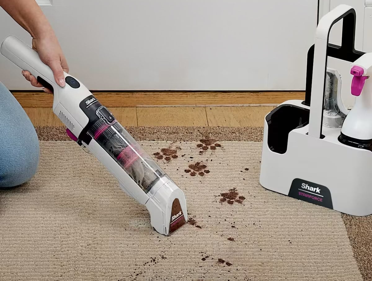 Shark StainForce, un design sans fil et léger