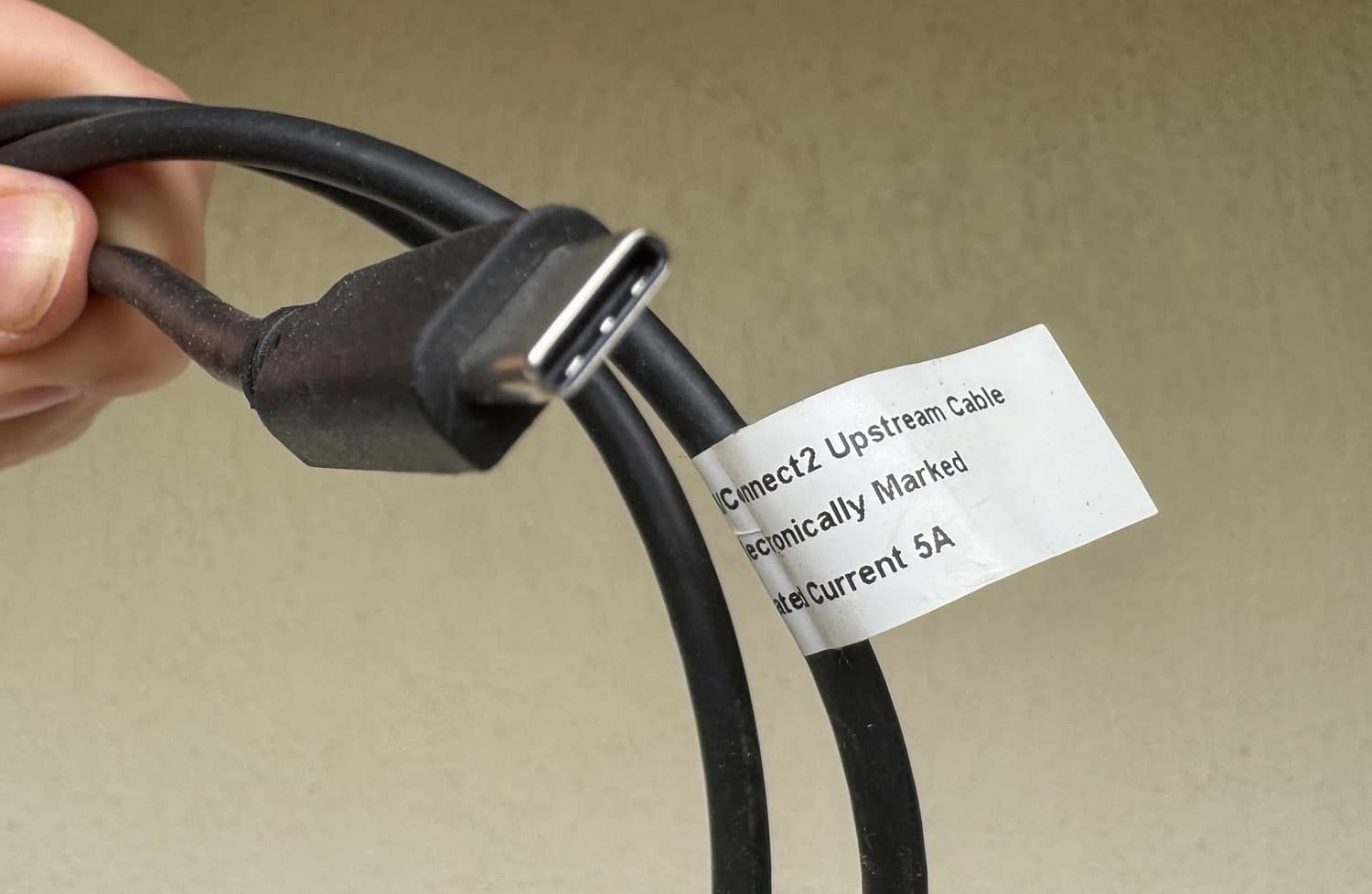 Câble USB-C Thunderbolt compatible 5 ampères