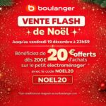 Boulanger Ventes Flash de Noël