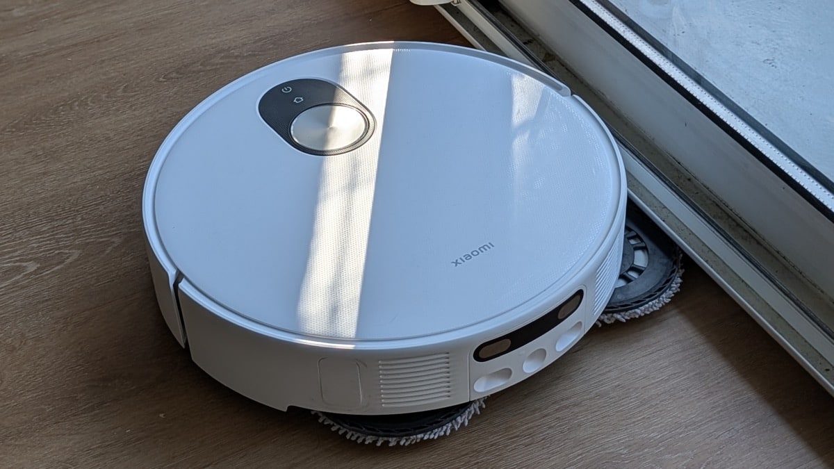 Serpillière latérale déportée du Xiaomi Robot Vacuum 5 Pro pour le lavage le long des murs