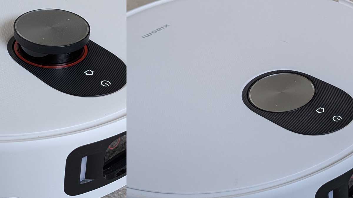 LiDAR rétractable du Xiaomi Robot Vacuum 5 Pro permettant de passer sous les meubles bas jusqu’à 9,5 cm