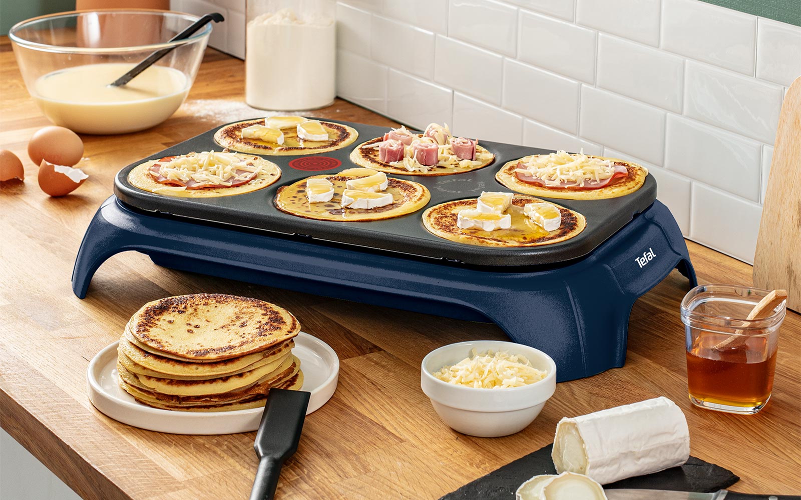 Tefal Eco Crep’Party sur un plan de travail